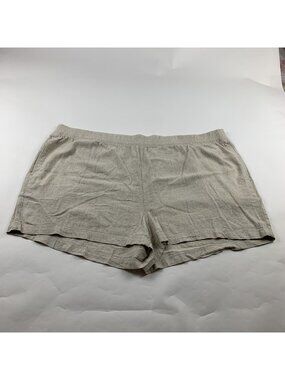 Old Navy Flax Linen Blend High Rise Comfort Waistband Shorts 4X